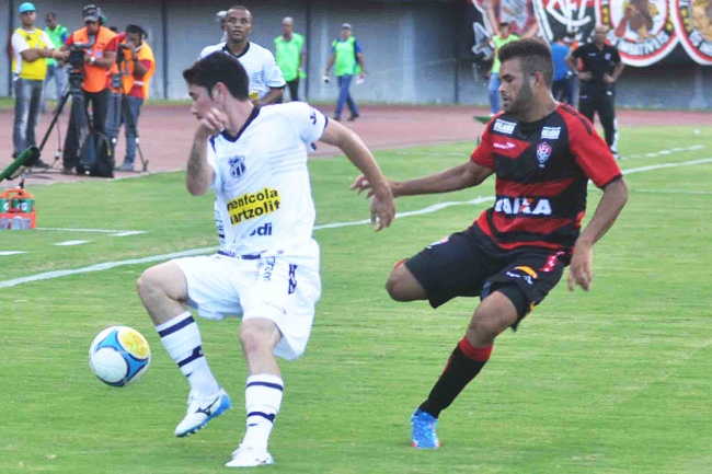 Quartas de final da Copa do NE: Ceará sai na frente, mas cede empate ao Vitória