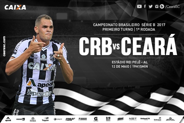 No Rei Pelé, Ceará joga hoje contra CRB na estreia da Série B