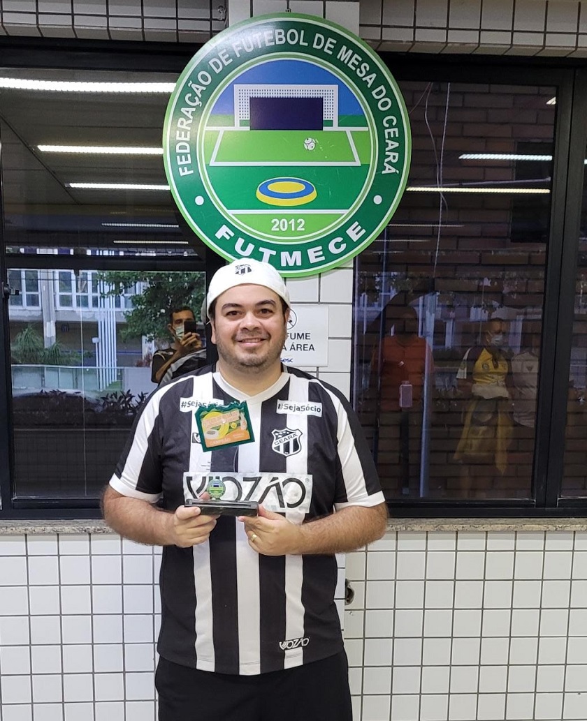 Ceará é Campeão Cearense de Futebol de Mesa na modalidade Dadinho