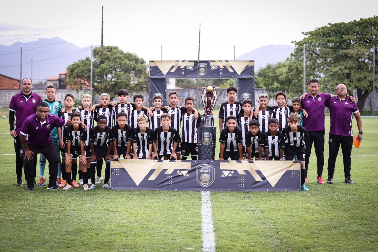 Sub-11: Ceará vence o Fortaleza no CT Ribamar Bezerra e é campeão da Liga Ceará