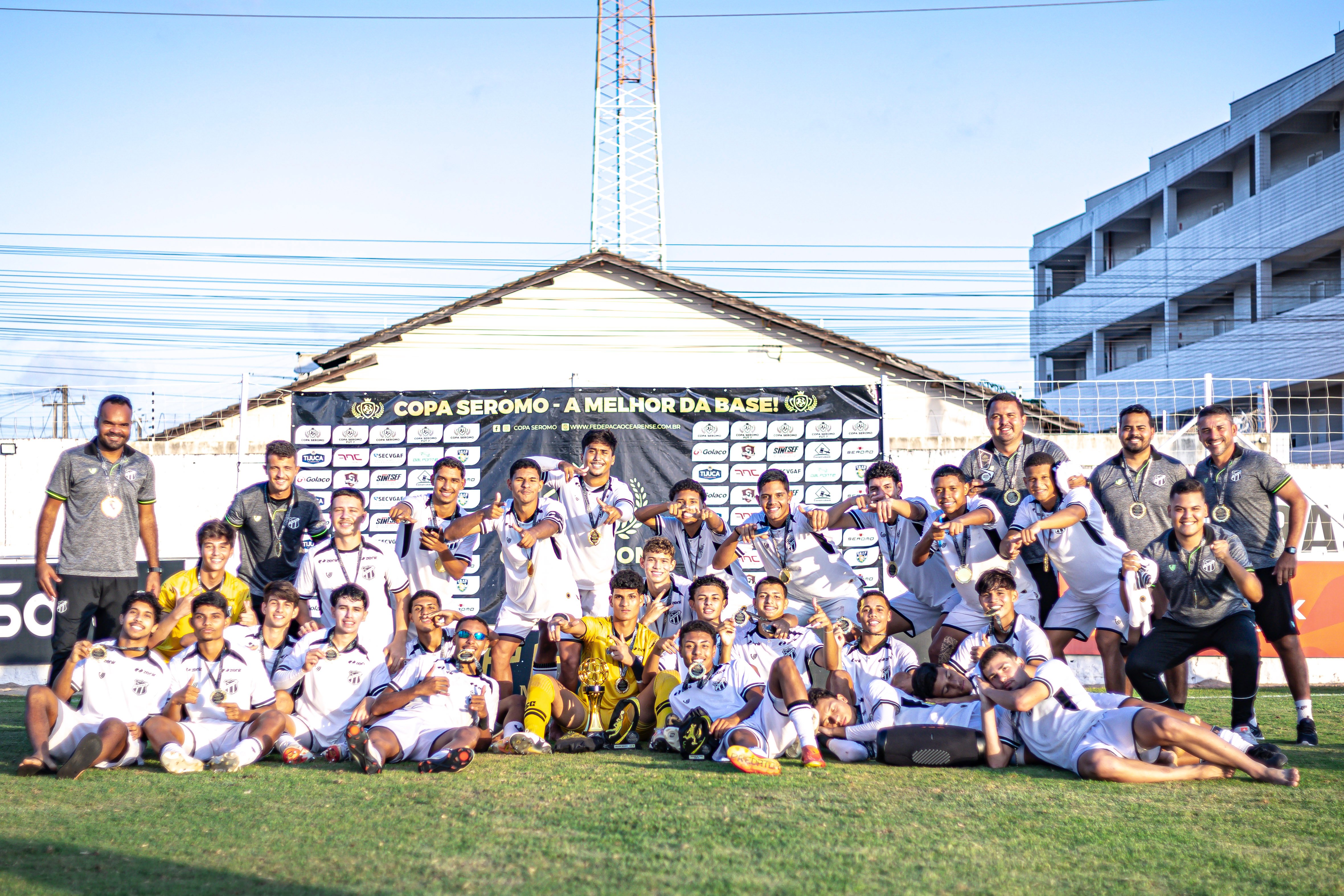 Sub-16: Na Cidade Vozão, Ceará vence o Floresta por 1 a 0 e conquista a Copa dos Campeões Seromo