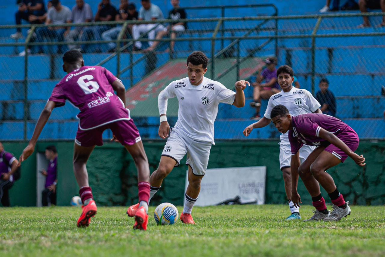 Sub-15: Com gol de Matheus Samuel, Ceará vence Jacuipense/BA por 1 a 0 pela Copa 2 de Julho
