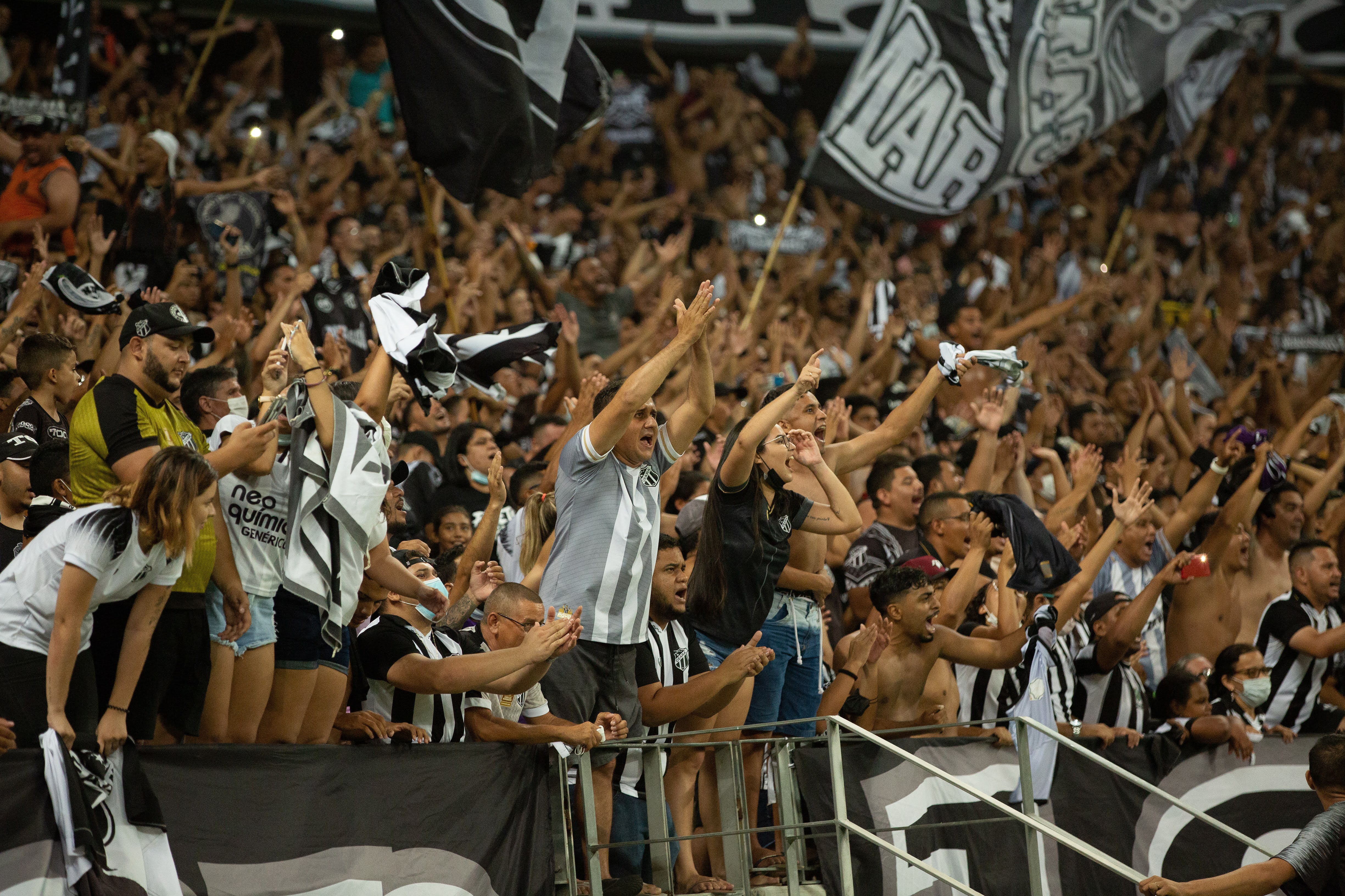 Ceará fará último jogo na Arena Vozão e terá o apoio da torcida em mais uma decisão