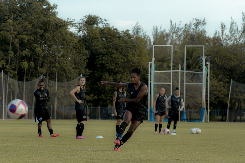 Fut. Feminino: Ceará encerrará quinta semana de pré-temporada com jogo-treino