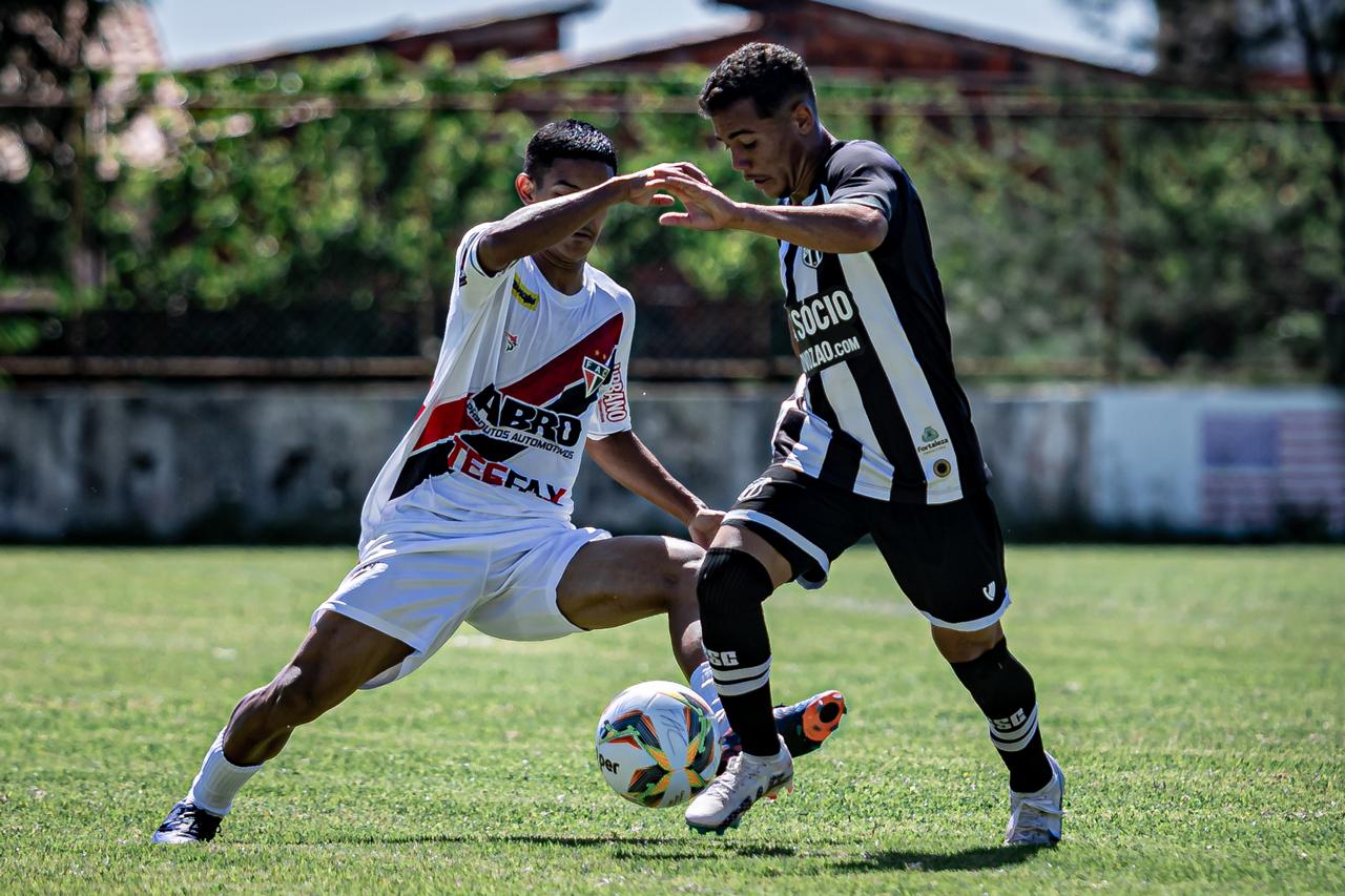 Sub-17: Ceará batalha até o fim, mas é derrotado por 1 a 0 para o Ferroviário no Estadual