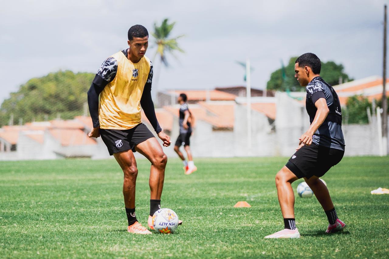 Sub-20: Ceará realiza o penúltimo treino visando o Clássico-Rei da semifinal da Copa do Nordeste
