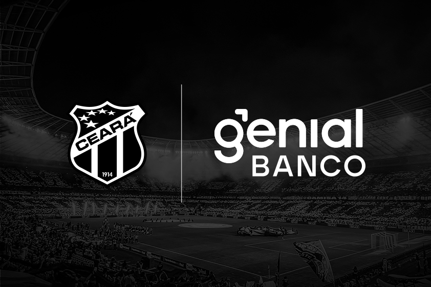 Comercial: Ceará e Banco Genial acertam parceria e marca estampará a camisa alvinegra até o fim de 2026