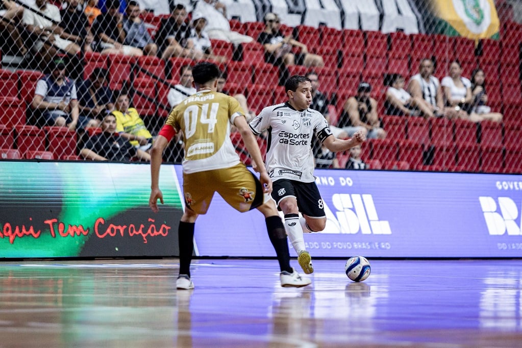 Ceará fará estreia na Fares Lopes, duelo decisivo no Brasileiro de Futsal e jogo fora de casa no Brasileirão nesta semana