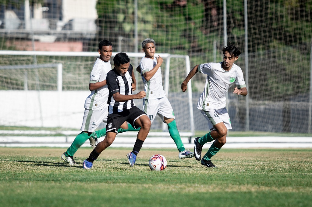 Sub-15: Fora de casa, Ceará empata com o Floresta por 1 a 1 pela ida das quartas de final do Cearense