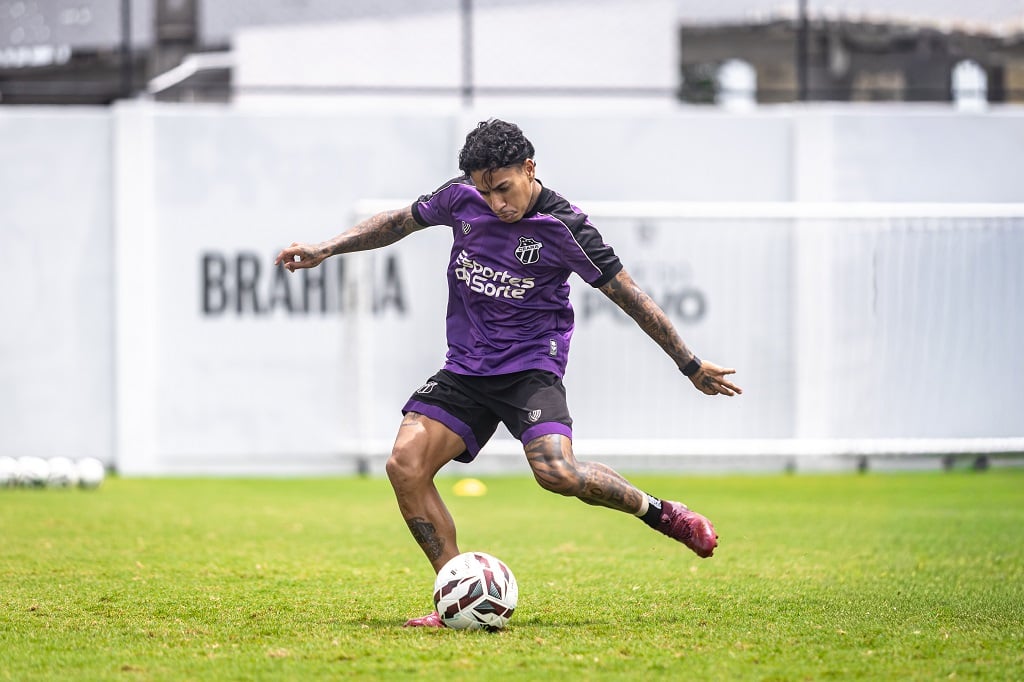 Ceará inicia semana de atividades com treino técnico e já se prepara para enfrentar a Ponte Preta
