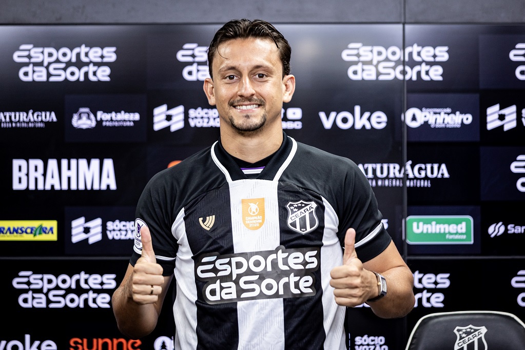 Retornando ao Ceará, Sanchez se declara ao Vozão: “Estar de volta é indescritível”