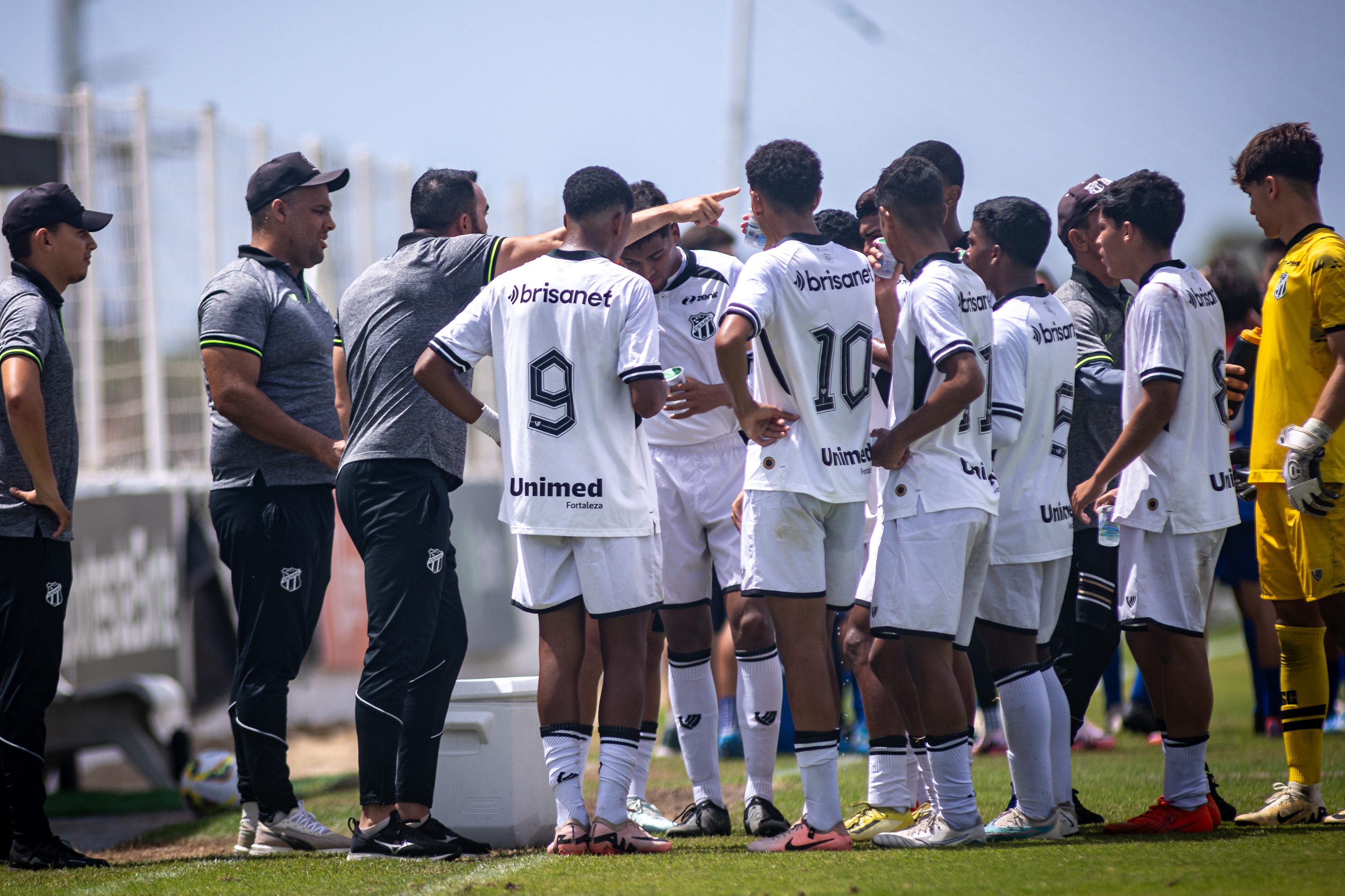 Sub-15: Ceará encerra a preparação para o segundo confronto nas semifinais diante do FC Acopiara