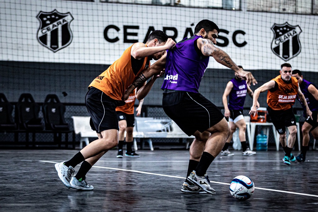 Futsal: Ceará realiza mais um treino visando o duelo diante do Passo Fundo/RS, pelo Campeonato Brasileiro