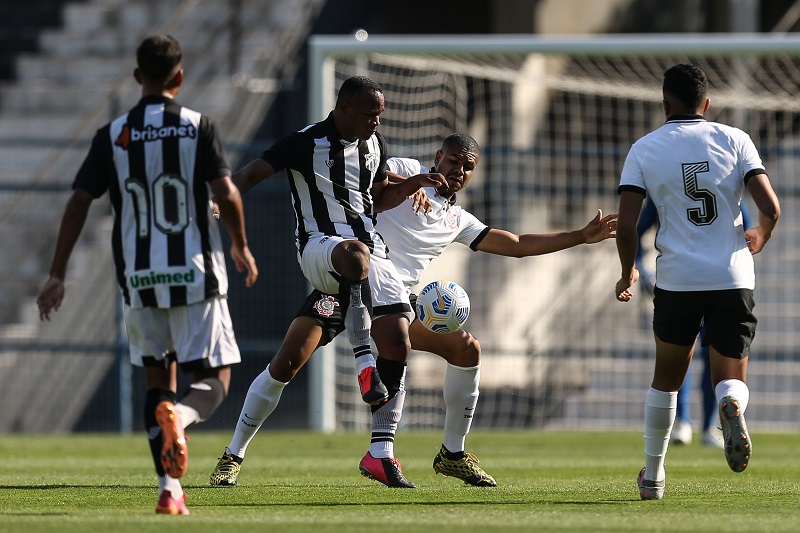 Aspirantes: Jogando fora de casa, Ceará empata com o Corinthians na estreia da 2ª fase do Brasileiro