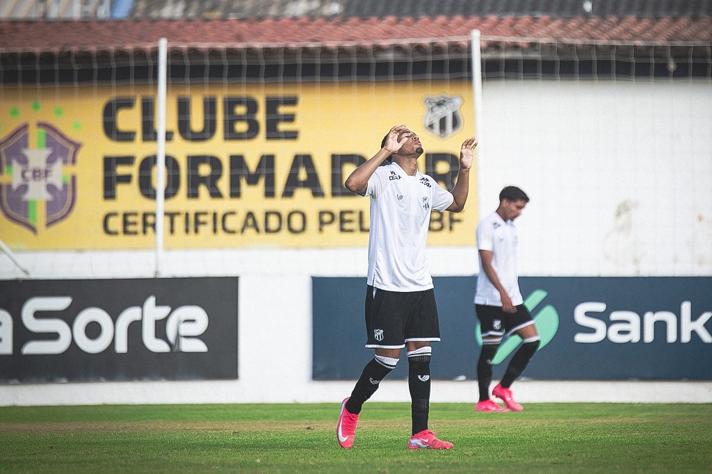 Sub-16: Ceará goleia Anjos do Céu por 4 a 0 e avança às quartas de final da Copa Seromo Sub-20
