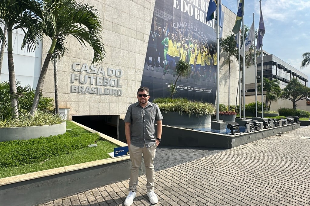 Auxiliar de Supervisão do Time do Povo, Bruno Aragão conclui certificação da área chancelada pela CBF Academy