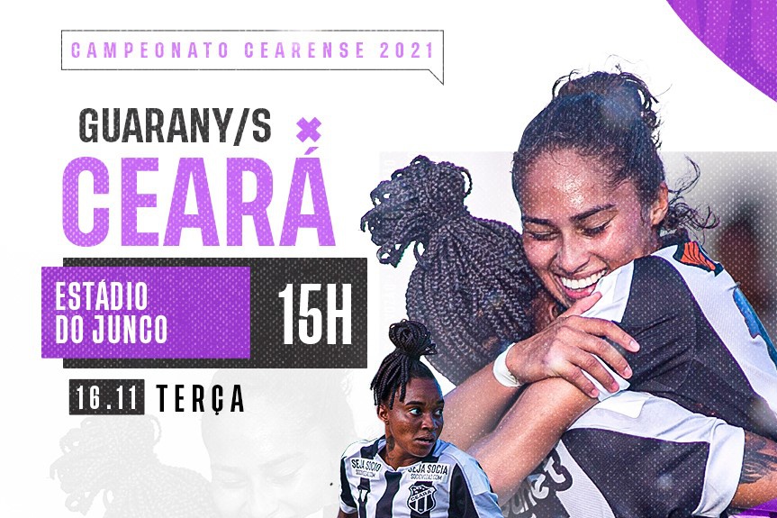 Fut. Feminino: No primeiro jogo das semifinais do Campeonato Cearense, Ceará encara o Guarany