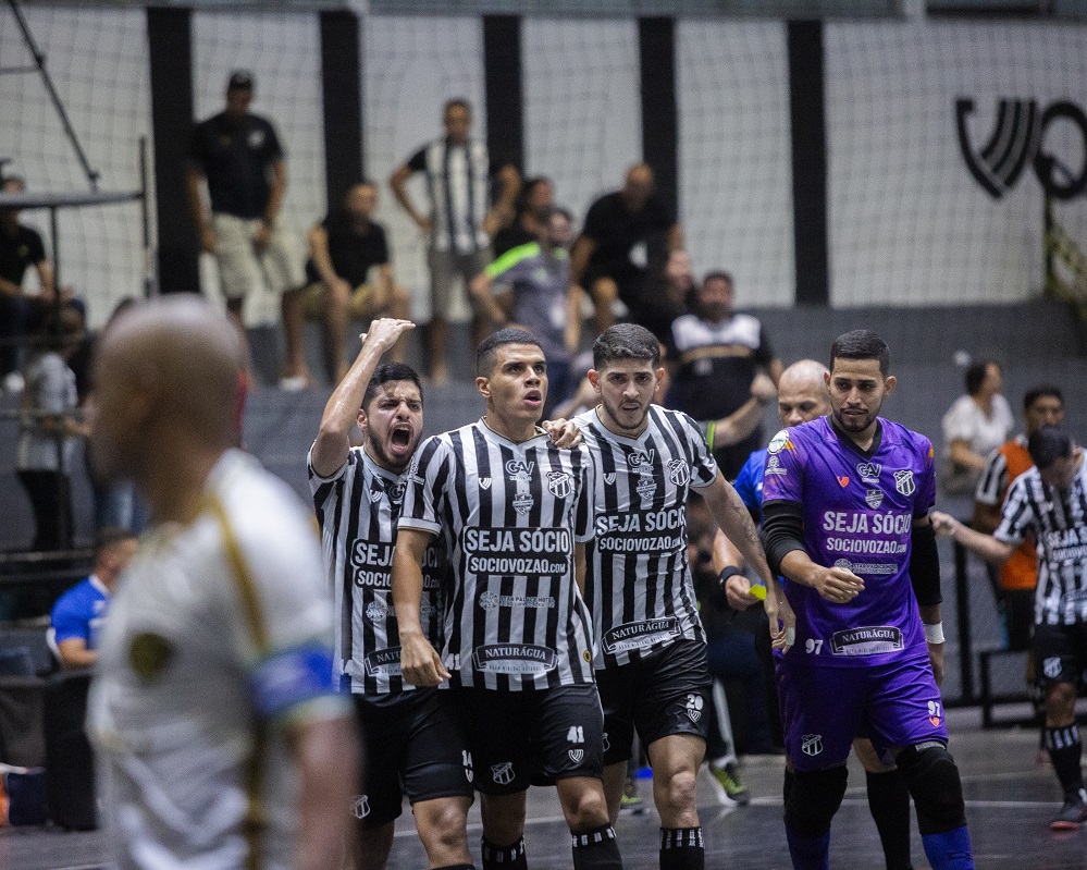 Futsal: De virada, Ceará Jijoca vence a segunda partida no Campeonato Cearense