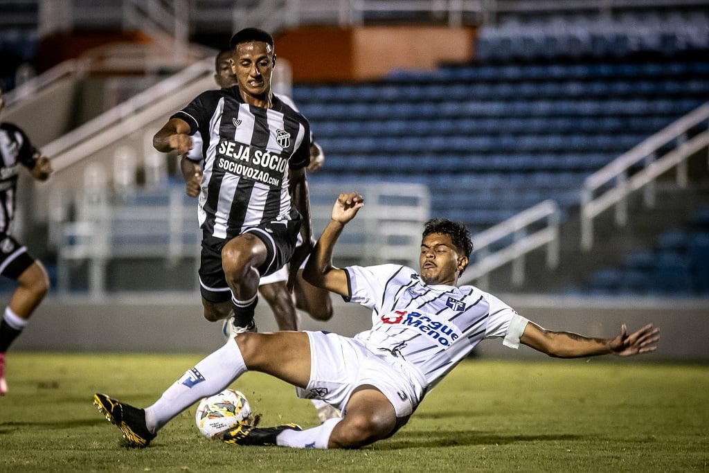 Sub-20: Pela terceira rodada do Estadual, Ceará empata com Tirol por 2 a 2