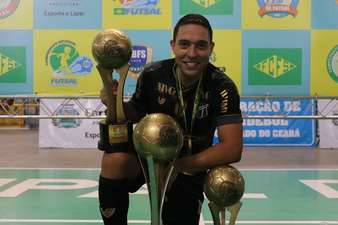 Futsal: Ceará dominou as premiações individuais do Campeonato Cearense 2021