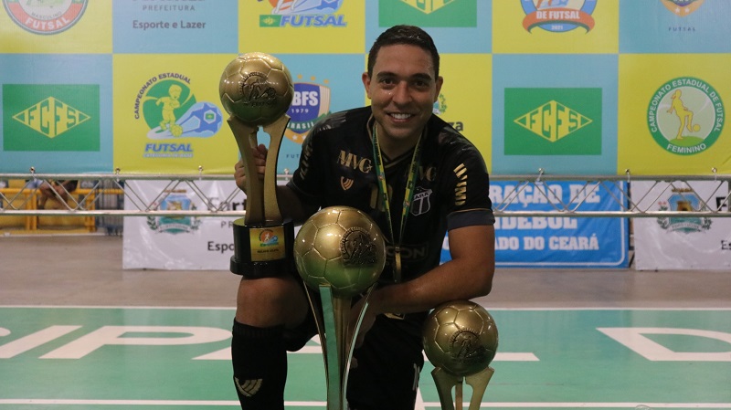 Futsal: Ceará dominou as premiações individuais do Campeonato Cearense 2021