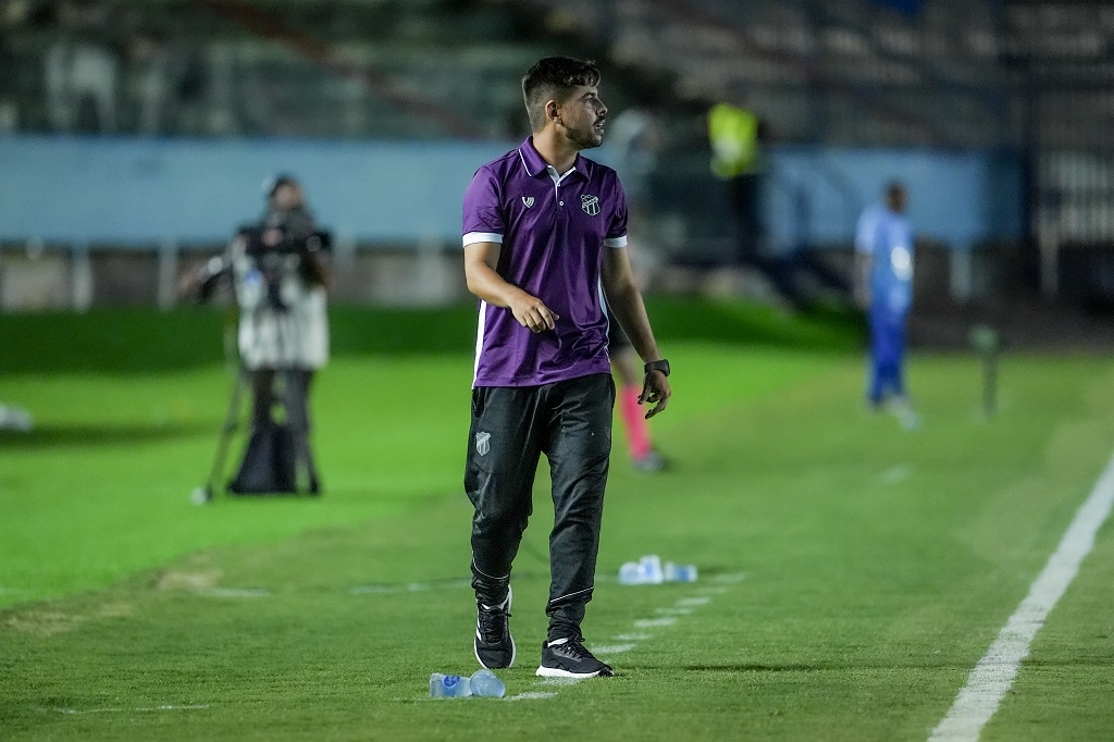 Estreando na Copa São Paulo, Mateus Oliveira celebra primeira vitória do Ceará: “Vencer é sempre muito importante”