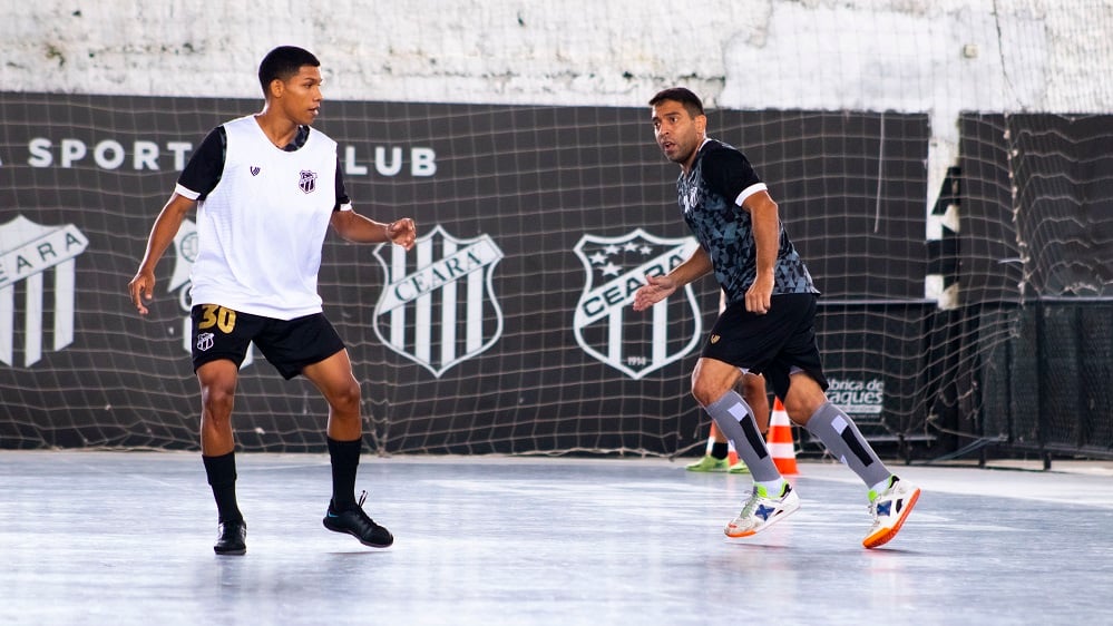 Futsal: Ceará treina antes da viagem para encarar a AABB/Mesa14 pela Copa do Brasil