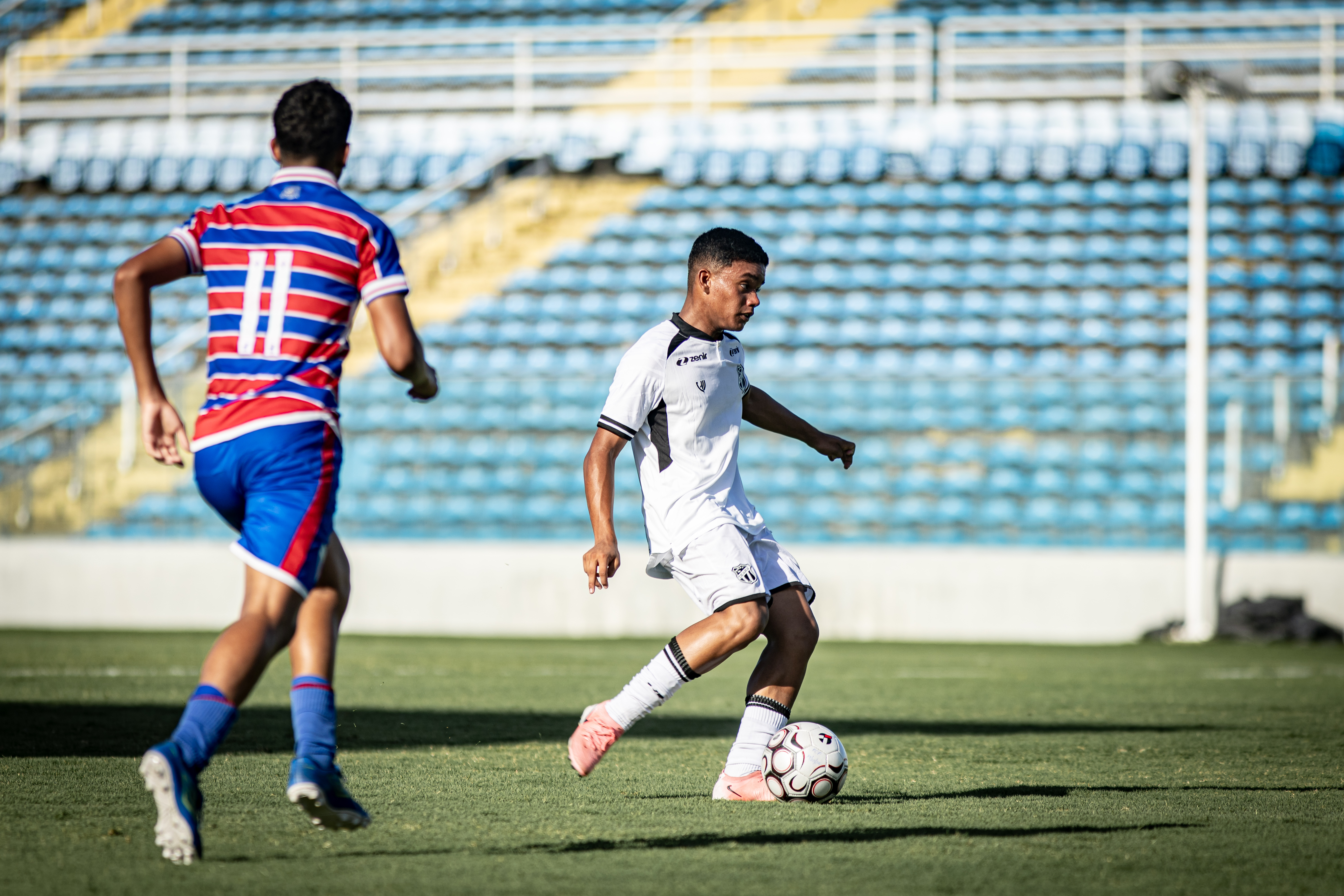 Sub-13: No PV, Ceará empata sem gols no primeiro Clássico-Rei valendo o título estadual