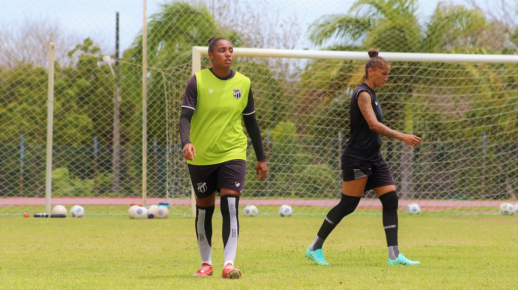 Fut. Feminino: Com mais tempo para treinamentos após mudança na tabela, Ceará segue treinando para o Clássico-Rei