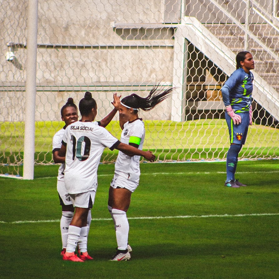 Fut Feminino: Michele Carioca brilha e Ceará goleia o Sport nas oitavas de final da Série A2