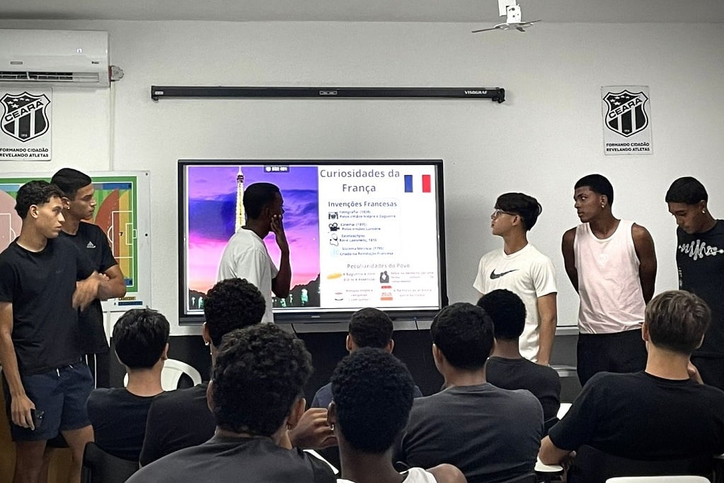 Sub-17: Ceará realiza dinâmica cultural antes da viagem ao Festival D’Armor, na França