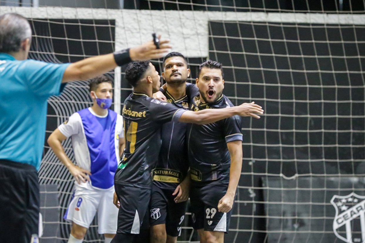 Futsal adulto: Em jogo emocionante, Ceará vence o Itaporanga/SE na prorrogação e vai às semifinais da Copa do Brasil