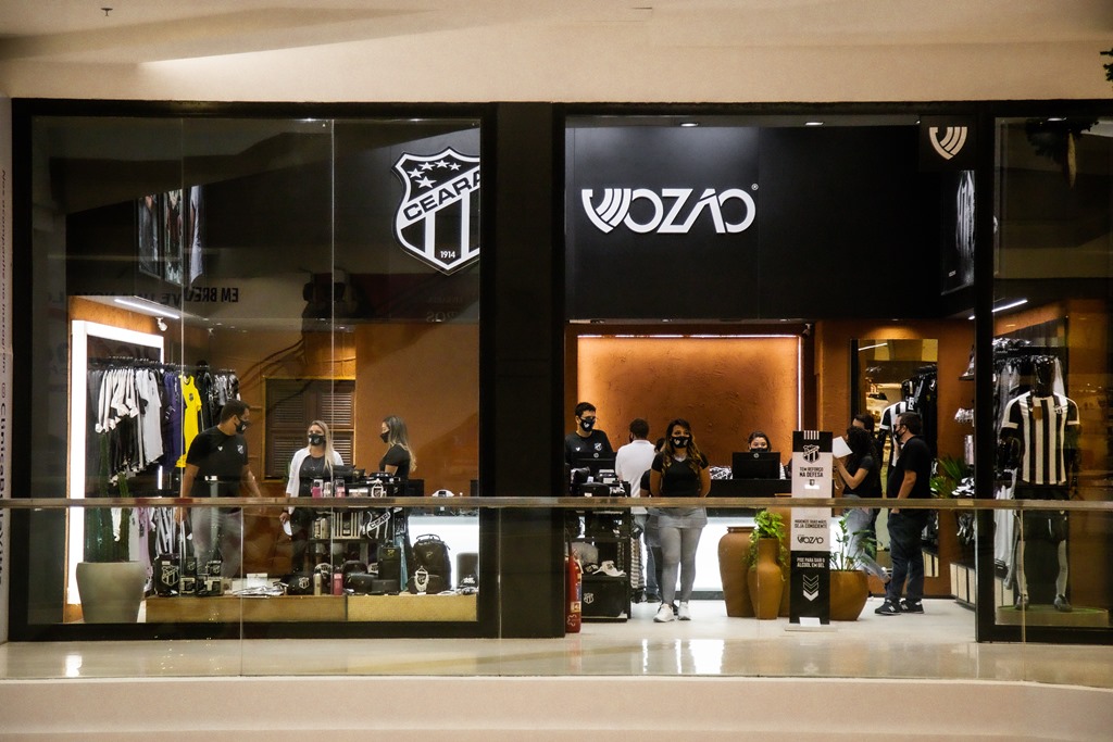 Lojas Vozão: Inaugurada unidade do Grand Shopping, em Messejana