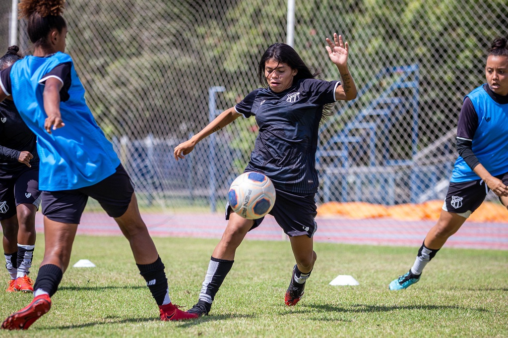 Fut. Feminino: Meninas do Vozão seguem em preparação para enfrentar o Menina Olímpica