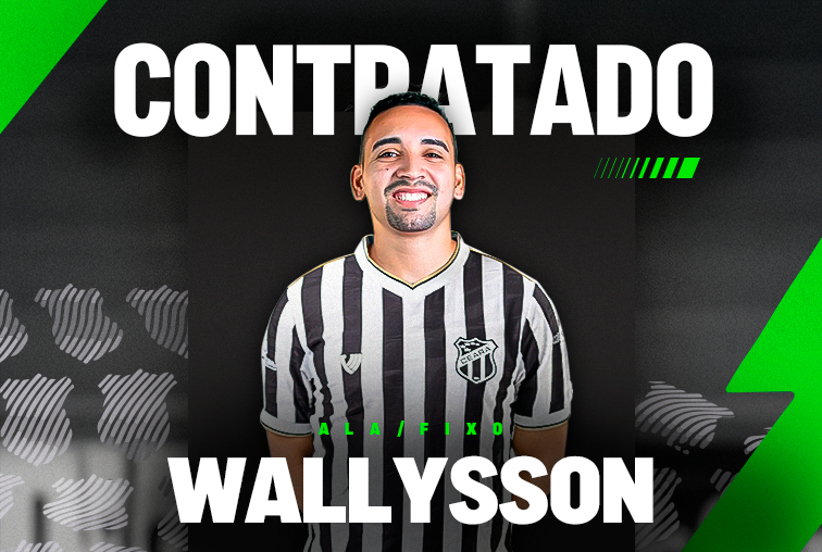 Futsal: Wallysson acerta retorno ao Ceará e jogará no Vozão em 2025