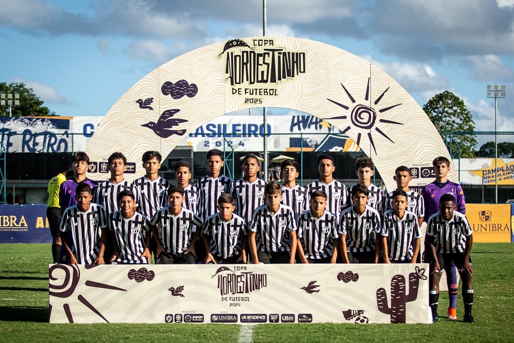 Sub-13: Em último jogo no dia pela Copa Nordestinho, Ceará derrota Tubarões de Boa Viagem/PE por 2 a 1