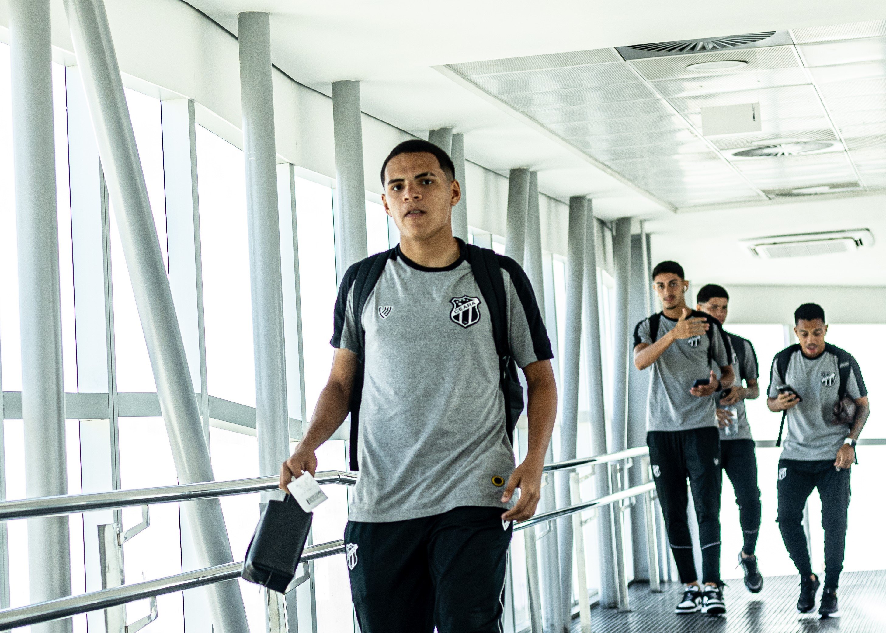 Sub-20: Ceará embarca nesta terça-feira (19) para o primeiro confronto contra o Palmeiras/SP pela Copa do Brasil