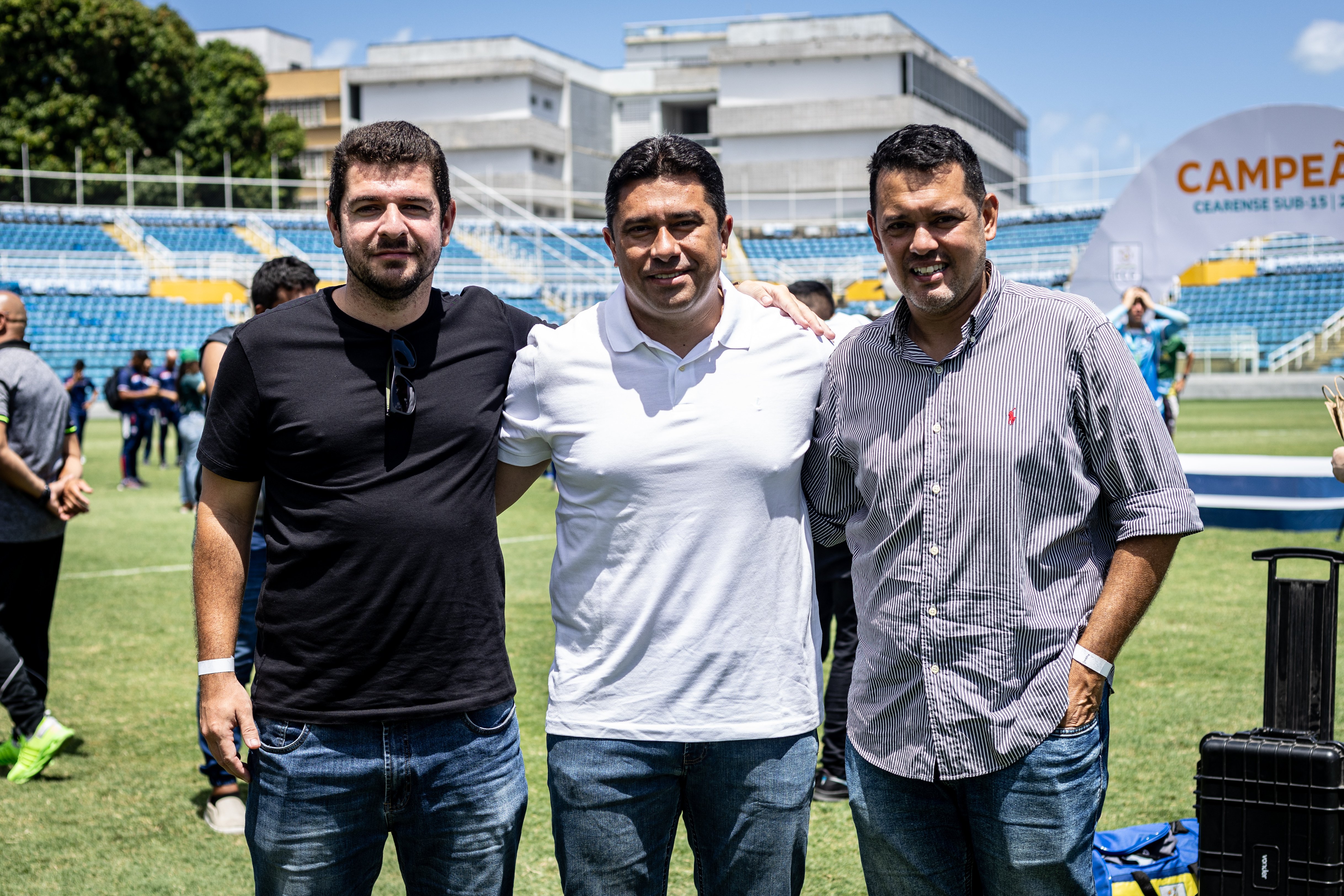 Presidente João Paulo Silva acompanhou a partida e parabeniza a equipe Sub-15 pela conquista do tricampeonato estadual