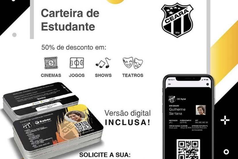 Clube lança carteira estudantil oficial