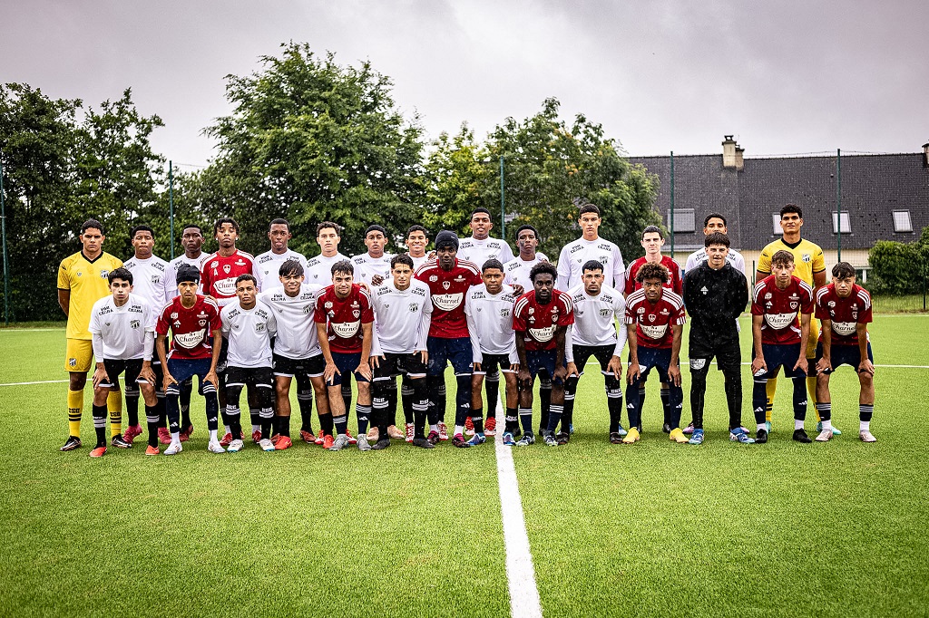 Sub-17: Na França, base do Ceará realiza primeiro amistoso internacional