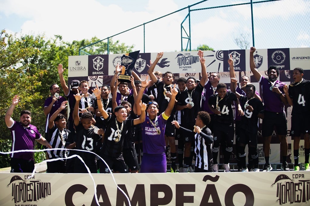 Sub-14: Ceará é campeão invicto da Copa Nordestinho