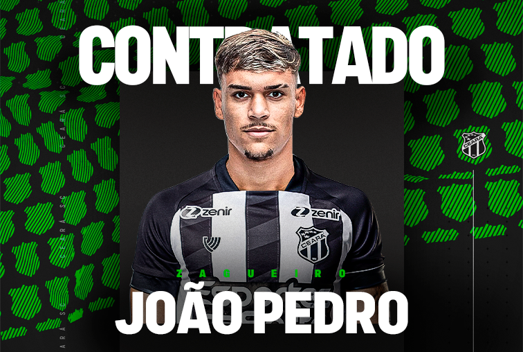 Contratação: Zagueiro João Pedro reforça o Ceará para a disputa do Brasileiro