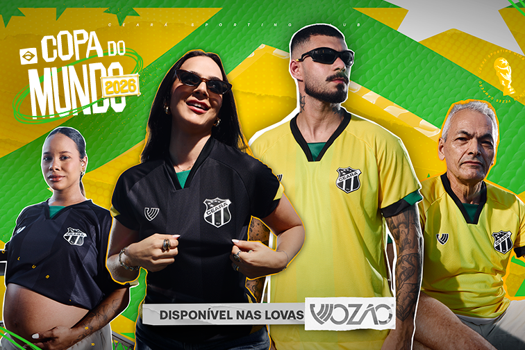 Ceará lança camisas em alusão à participação do Brasil na Copa do Mundo