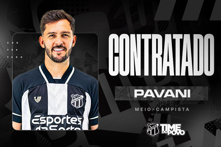 Contratação: Giovanni Pavani é mais um reforço do Ceará para a sequência da temporada 2026