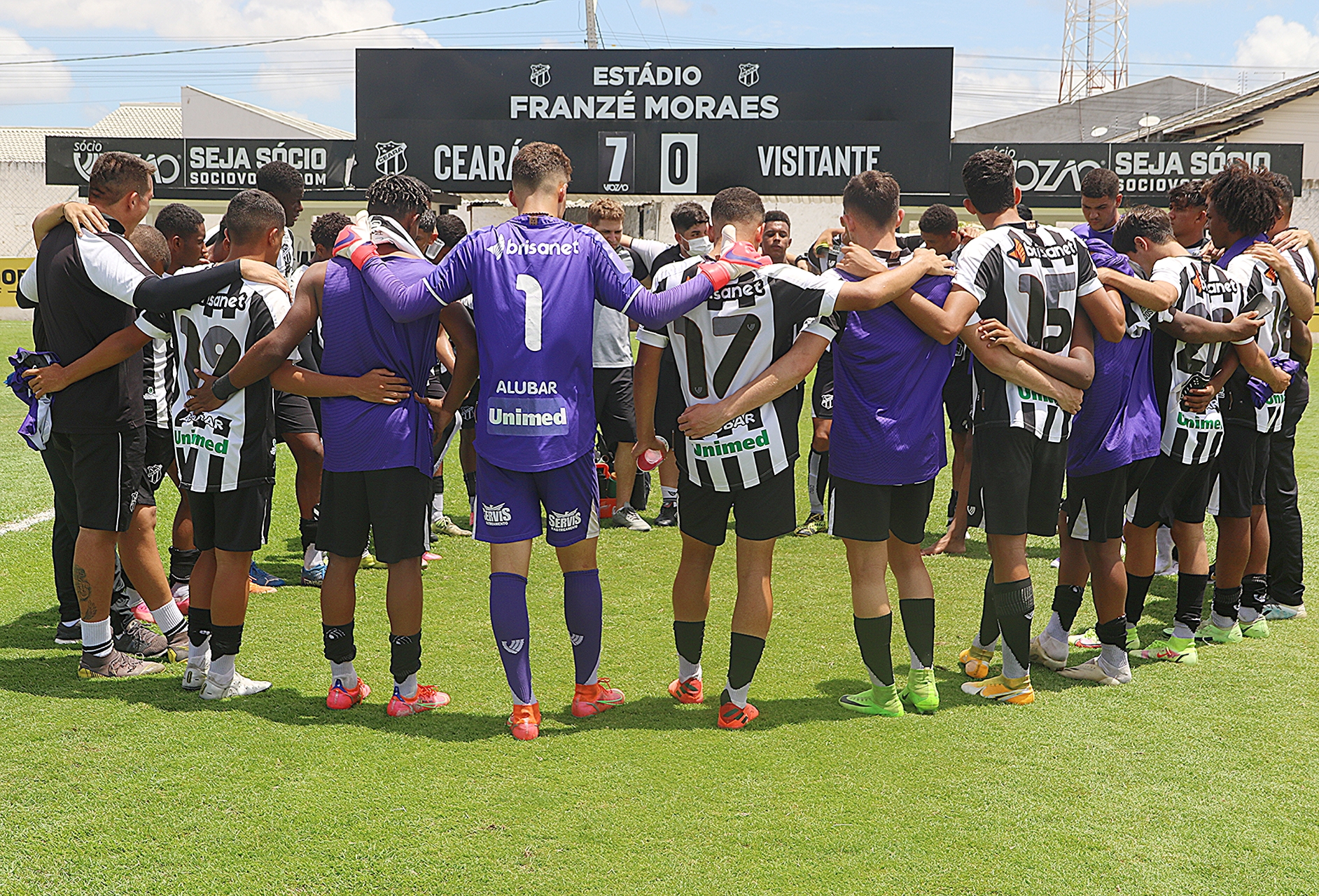 Sub-17: Ceará retoma preparação para o jogo da volta da semifinal do Cearense 2021