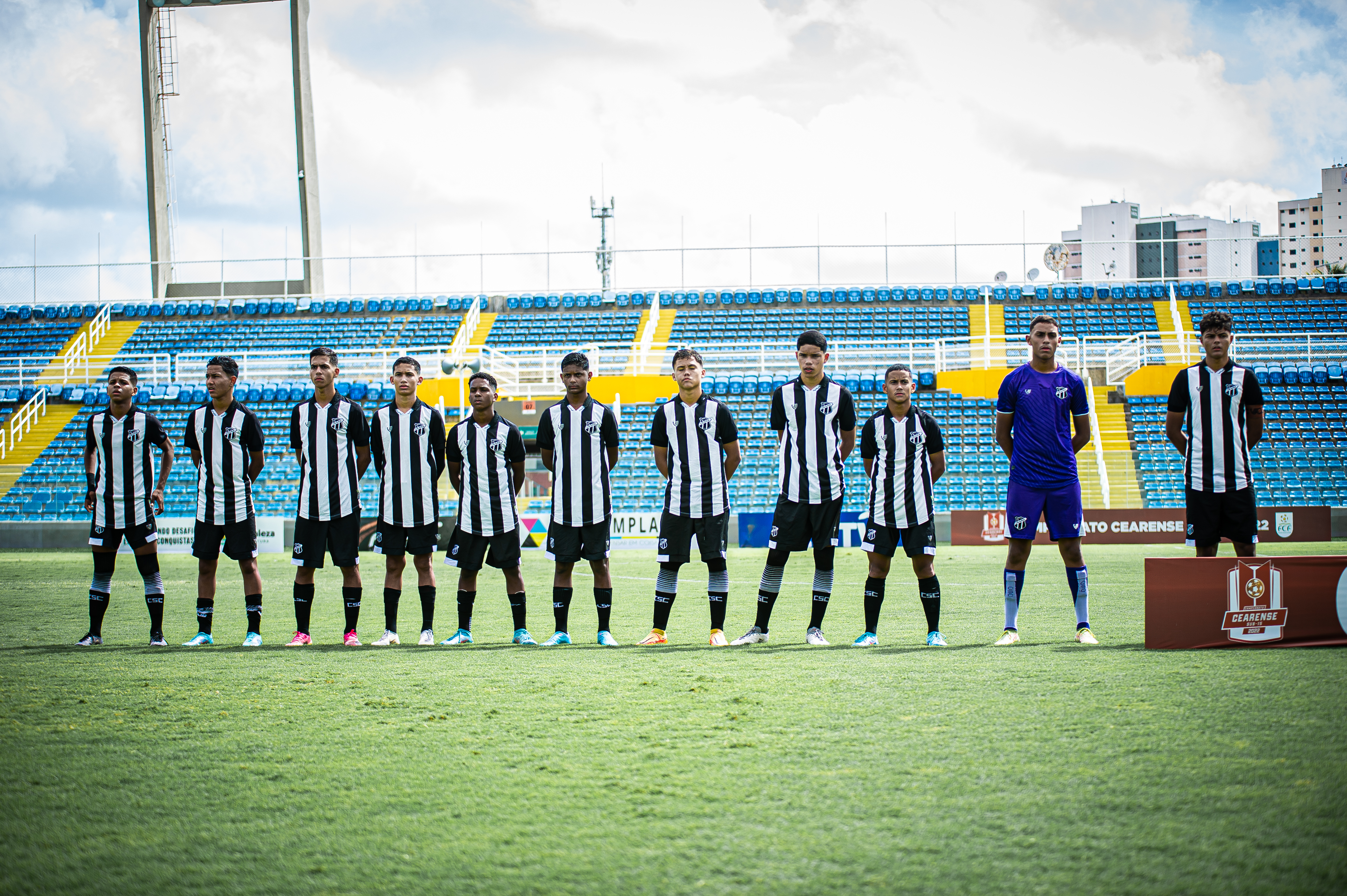 Sub-15: Visando a temporada de 2023, elenco alvinegro já treina na Cidade Vozão