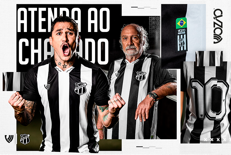 Ceará lança o Uniforme 1 para a temporada 2021