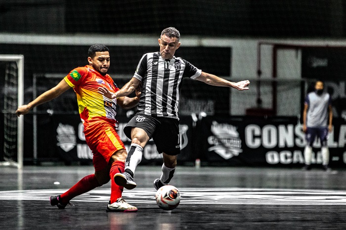 Futsal Adulto: No Ginásio Vozão, Ceará e Pires Ferreira empatam no jogo de ida da Copa do Brasil