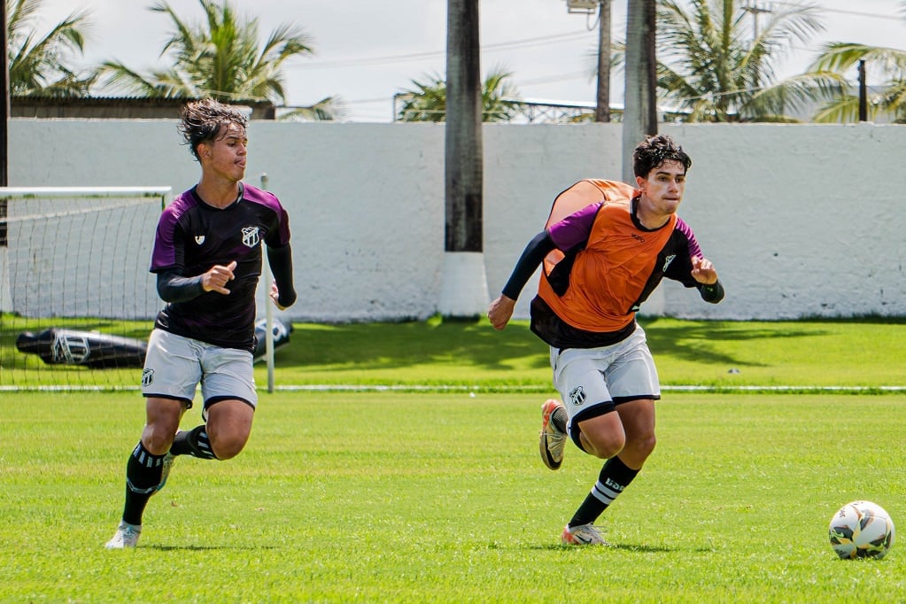 Elencos Sub-17 e Sub-20 do Ceará concluem a preparação para encarar o Tirol pelo Estadual