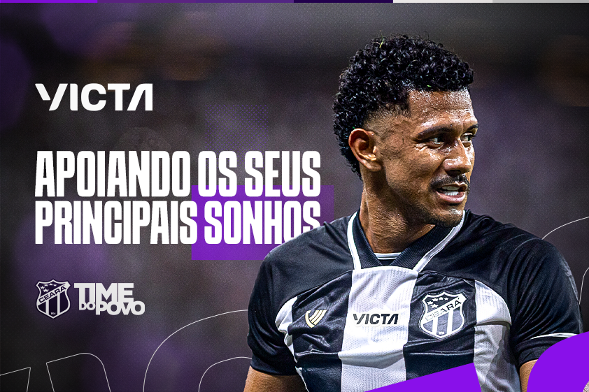 Comercial: Ceará acerta patrocínio pontual com a Victa Engenharia para a reta final do Brasileirão